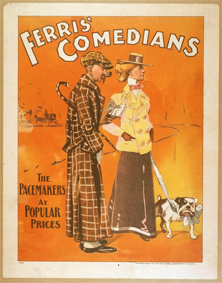 Ferris' Comedians the pacemakers at popular prices. LCCN2014635562