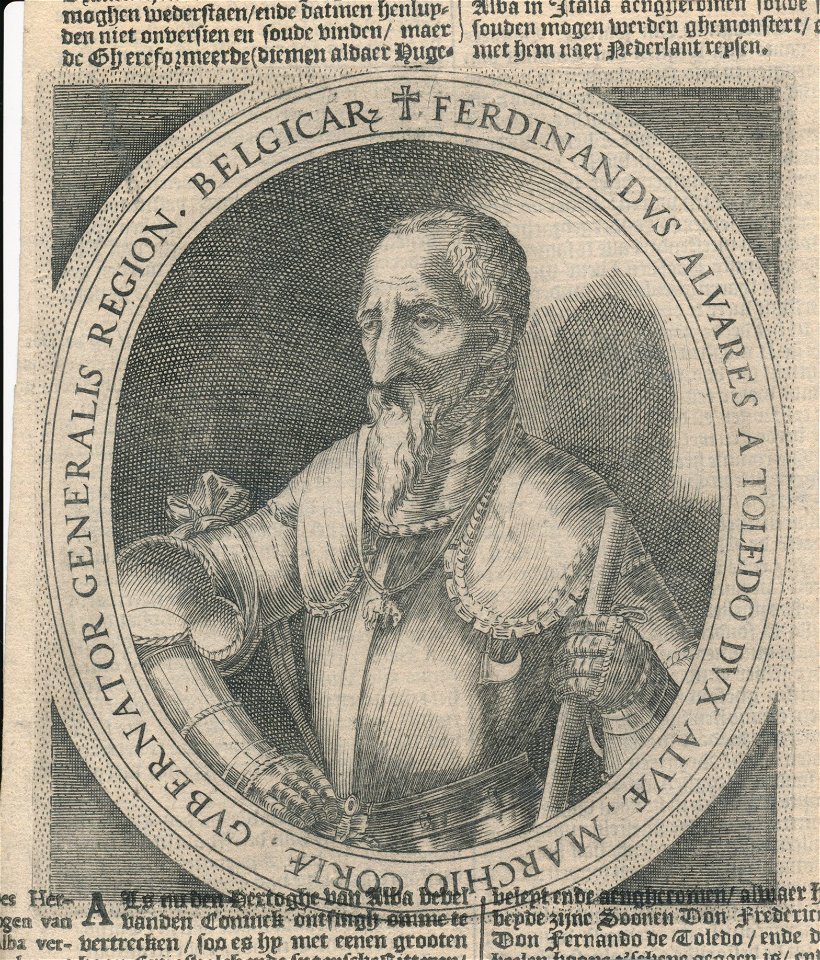 Fernando Álvarez de Toledo 1507-1582, Erfgoedcentrum Rozet, 300 191 d 2 B-30