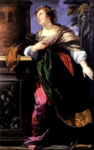 Santa Bárbara by Lucrina Fetti, 1619
