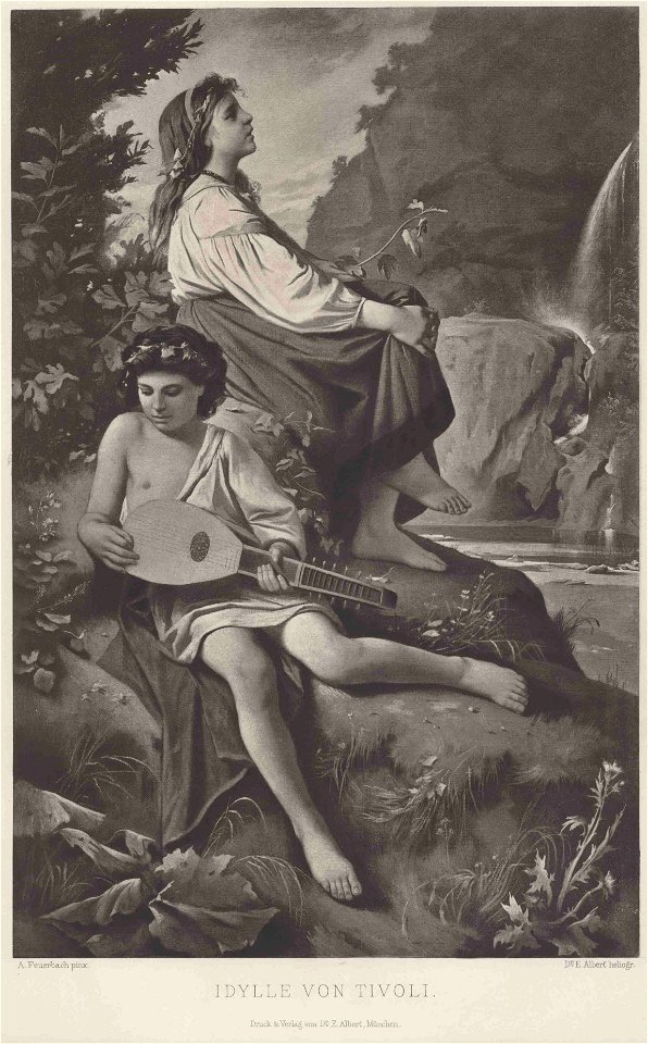 Feuerbach Idylle von Tivoli