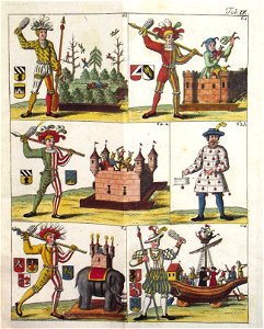 Feuerlein Nürnbergisches Schönbart-Buch 1765 koloriert img05
