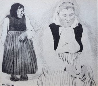 Festmansbesök x Otto Johansson 1917