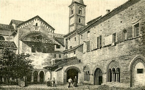 Fianco della Badia di Staffarda