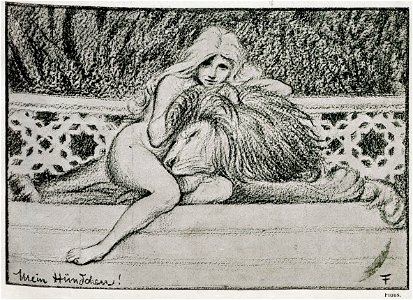 Fidus - Mein Hündchen!, 1908