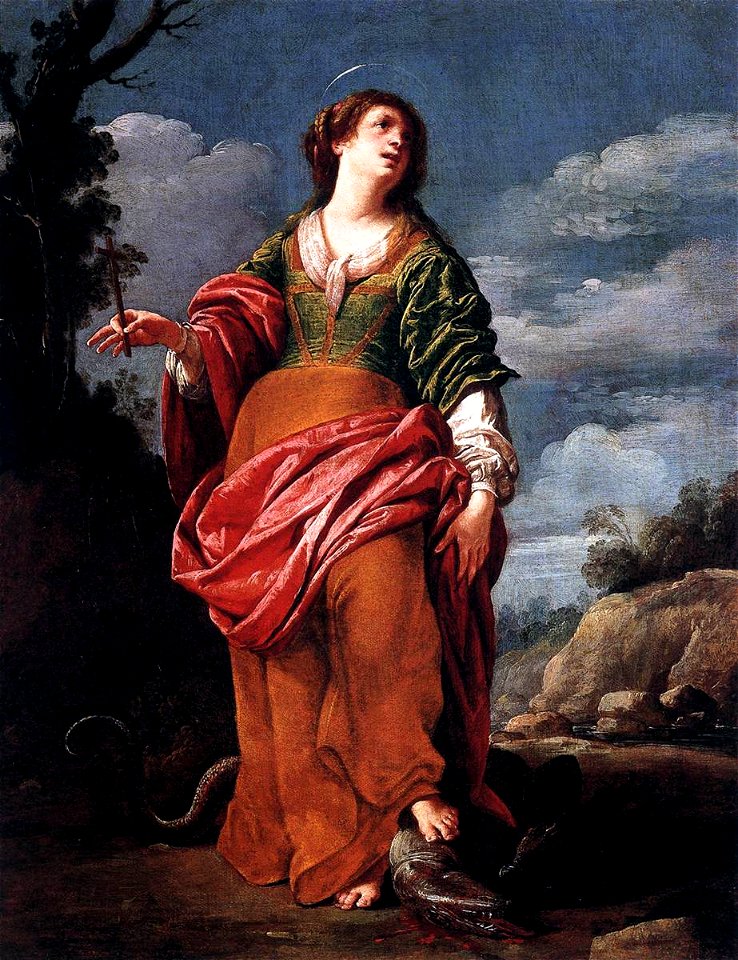 St. Margaret by Lucrina and Domenico Fetti