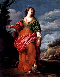 St. Margaret by Lucrina and Domenico Fetti