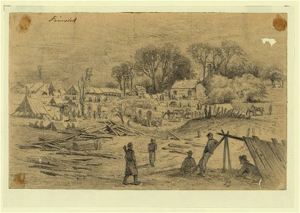 Field hospital of the 5th Corps (Genl. Warren) at Spotsylvania Court House, Va.) - EF LCCN2004662323