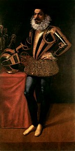 Field Marshal Lucio Foppa by Giovanni Ambrogio Figino