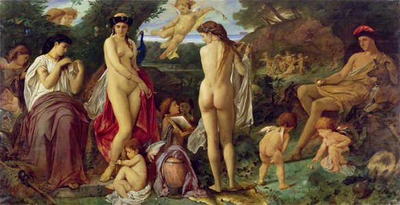 Anselm Feuerbach - Das Urteil des Paris