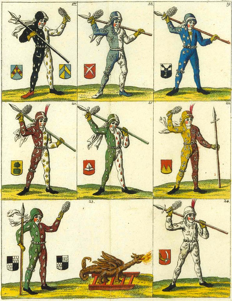 Feuerlein Nürnbergisches Schönbart-Buch 1765 koloriert img02