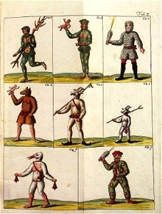 Feuerlein Nürnbergisches Schönbart-Buch 1765 koloriert img06
