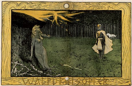 Fidus - Walpurgisopfer (Jugend 1897)