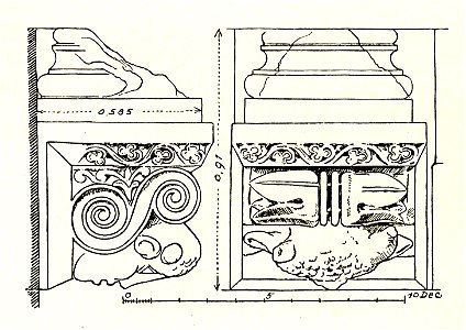 Fig 022 Konsolen mit angearbeiteter Basis