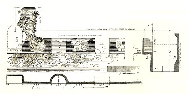Fig 097 Grenzmauer des Mausoleumshofes
