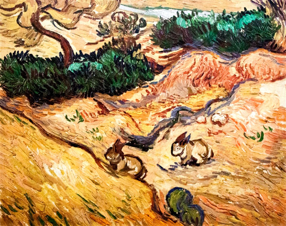 Field with Two Rabbits (JH 1876) - My Dream