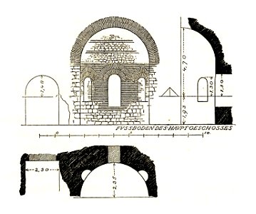 Fig 140 Nische G im Hauptgeschoß