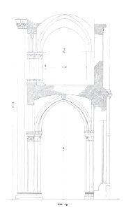 Fig 19 -Section of one Bay of Senlis