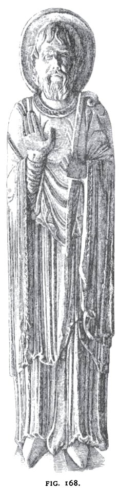 Fig 168 -Statue of St. Trophime, Arles