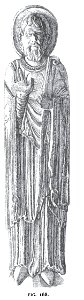 Fig 168 -Statue of St. Trophime, Arles