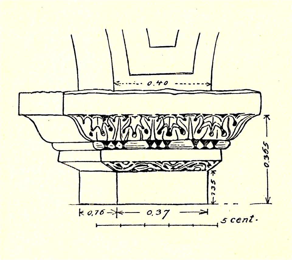 Fig 023 Kämpfergesimse