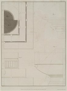 Fig 1 Profile of the capital Fig 2 The annulets at large Fig 3 Profile of the steps and the bottom of the shaf Fig 4 Pla - Wilkins William - 1807