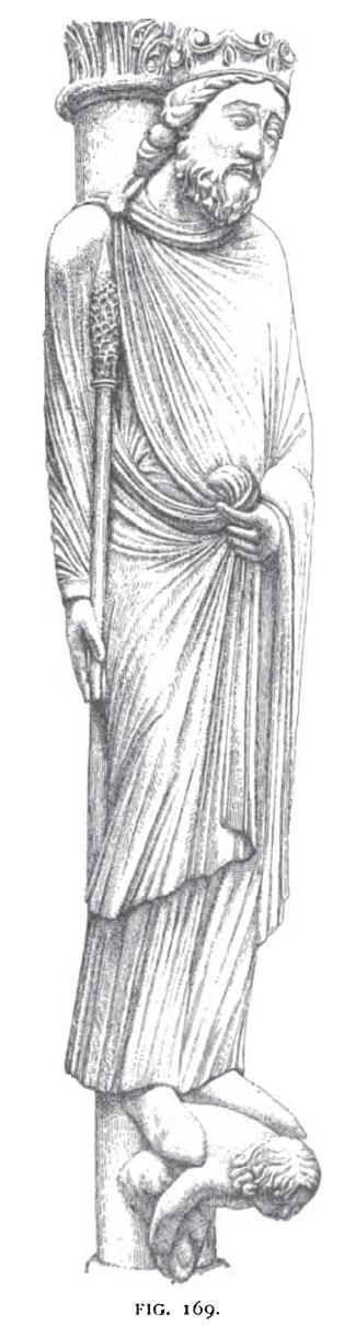 Fig 169 -Statue of Transept, St. Denis