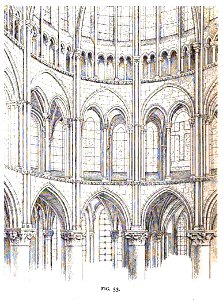 Fig 53 -Portion of the Interior of the Apse of St. Remi of Reims