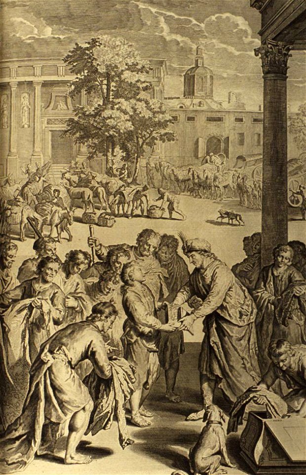 Figures 043 Joseph Gives Gifts to His Brethren