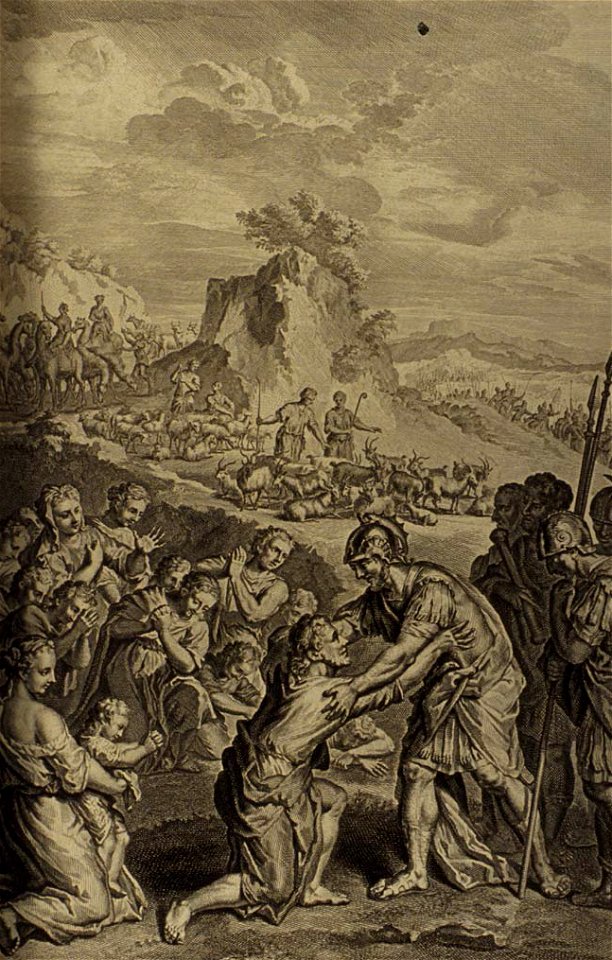 Figures Esau Kisses Jacob