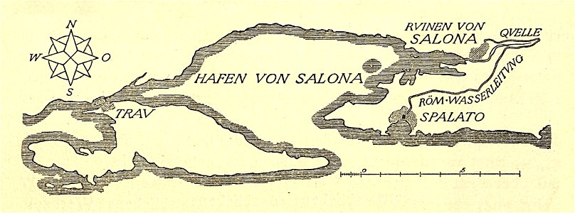 Fig 120 - Umgebung von Spalato (Split)