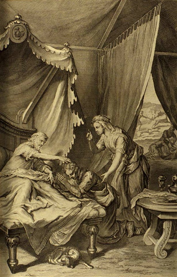 Figures Isaac Blesses Jacob