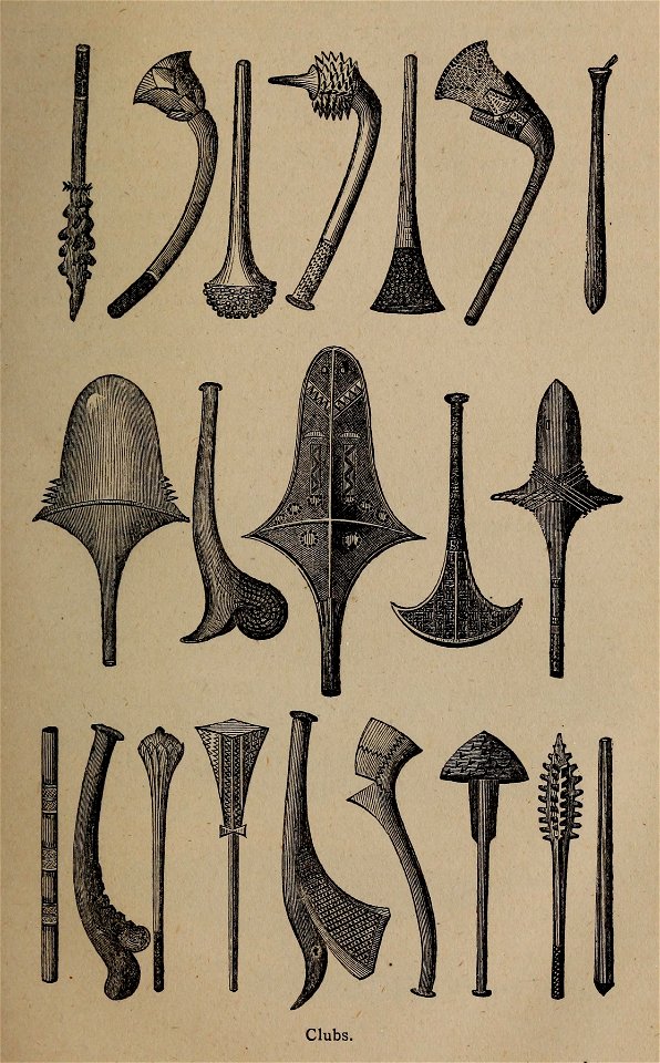 Fijian Clubs (Boston. Congregational Publishing Society, 1871)