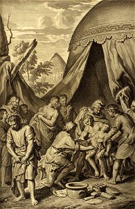 Figures 017 Abraham Took Ishmael with All the Males Born in His House and Circumcised Them