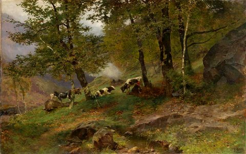 Filiberto Petiti - Herbst im Gebirge - 11767 - Bavarian State Painting Collections