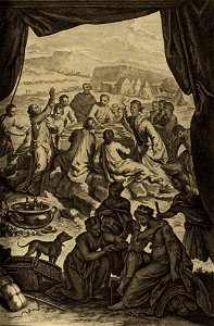 Figures Jacob Laban Make Covenant