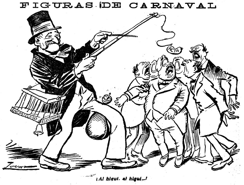 Figuras de carnaval, por Tovar