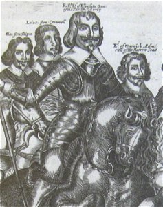 Filip Skippon, Oliver Cromwell, Robert Essex and earl Warwick 1643