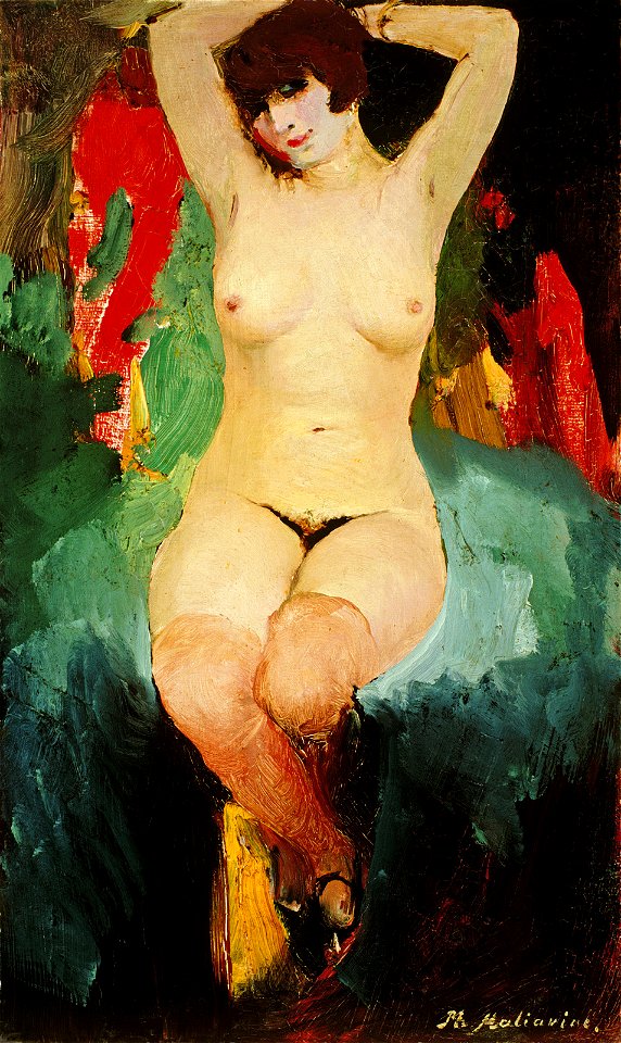 Filipp Malyavin - Nude female