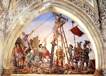 Filippino Lippi - Crucifixion of St Philip - WGA13153