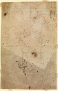 Figure studies for the west wall (second project) RMG L9640-002