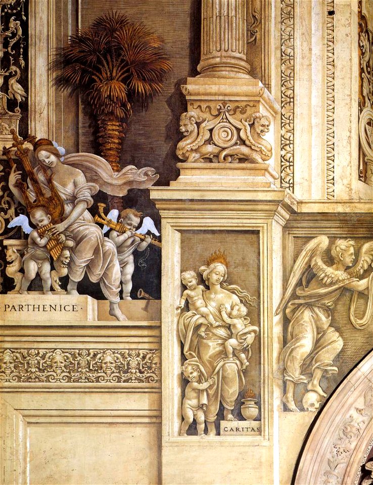 Filippino Lippi - View of the Strozzi Chapel (detail) - WGA13144