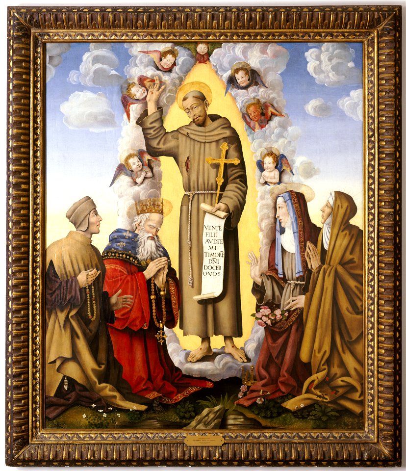 Filippino Lippi - Workshop of - Saint Francis in Glory, after 1504, K209