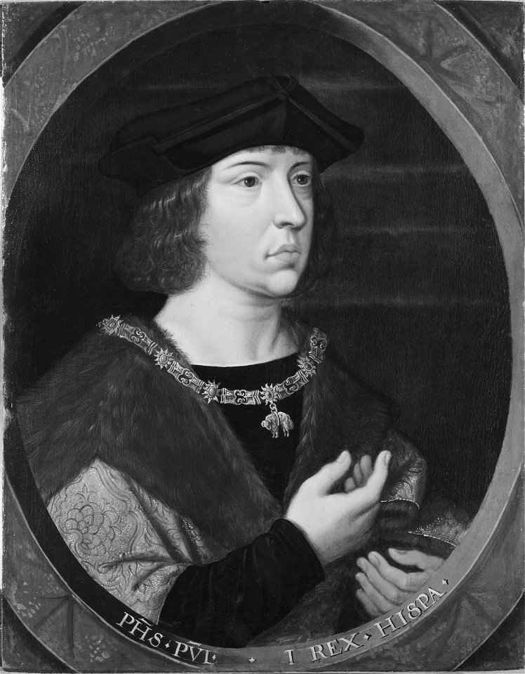 Filip I, 1478-1506, den sköne, kung av Kastilien - Nationalmuseum - 16128