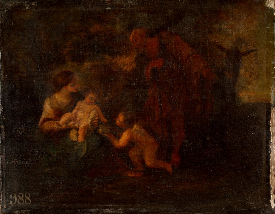 Filippo Lauri (Rome 1623-Rome 1694) - The Rest on the Flight into Egypt - RCIN 402731 - Royal Collection