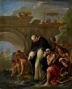 Filippo Lauri Zelebrationswunder des heiligen Vinzenz Ferrer