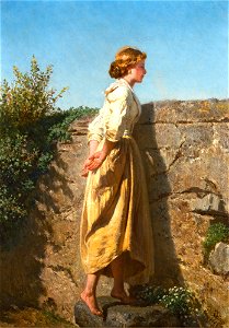 Filippo Palizzi - Over The Wall