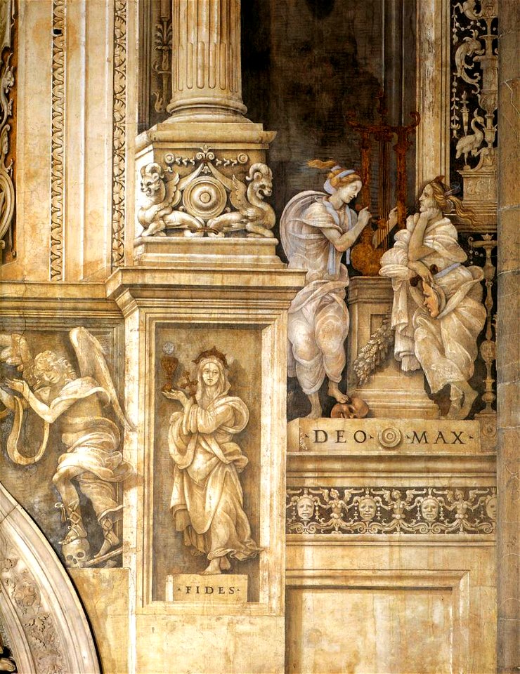 Filippino Lippi - View of the Strozzi Chapel (detail) - WGA13145