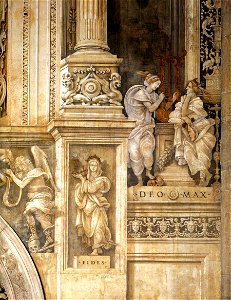 Filippino Lippi - View of the Strozzi Chapel (detail) - WGA13145