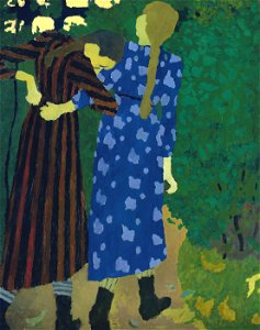 Fillettes se promenant 2008 NYR 01994 0020 