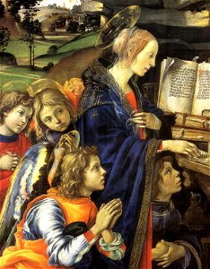 Filippino lippi, apparizione, 02